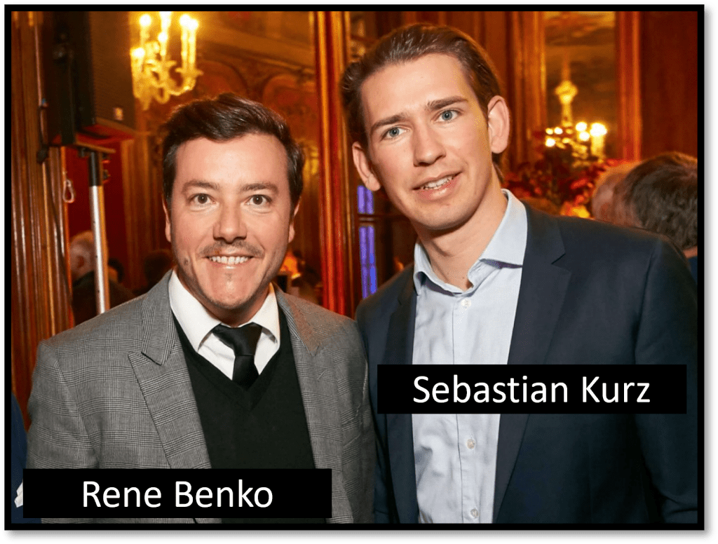 Rene Benko und sein Buddy Sebastian Kurz