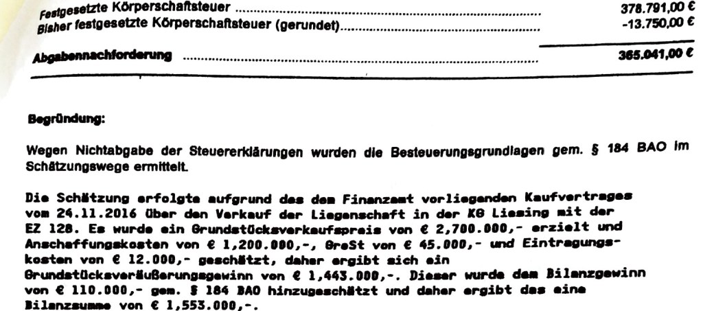 VS Immobilien und die Probleme mit dem Finanzamt