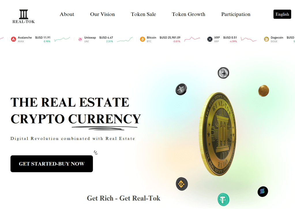 Das REALTO Token Projekt