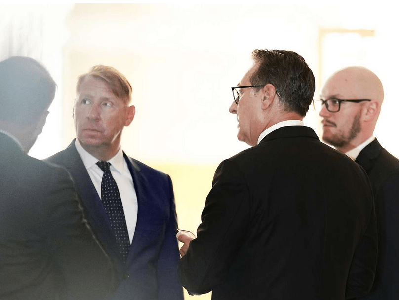 Siegfried Stieglitz und Heinz-Christian Strache