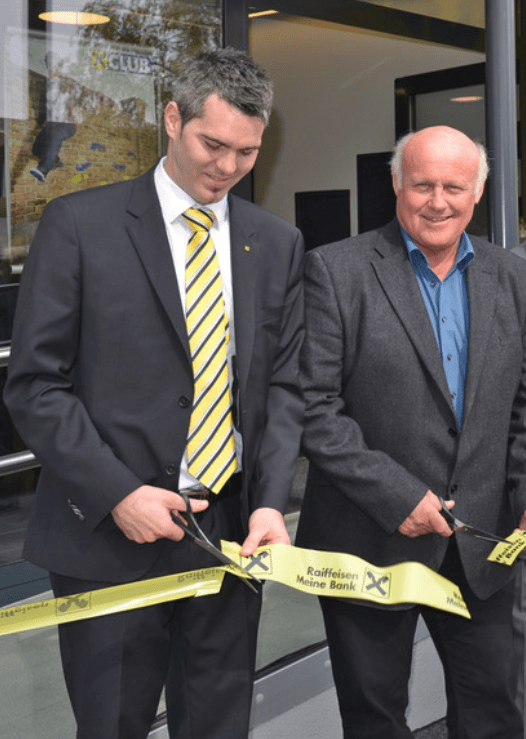 ehemaliger Raika Manager Günter Gabriel