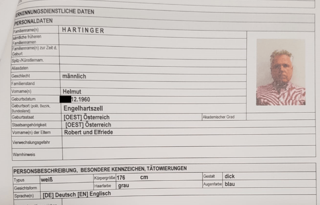 Wiener Zocker Helmut Hartinger