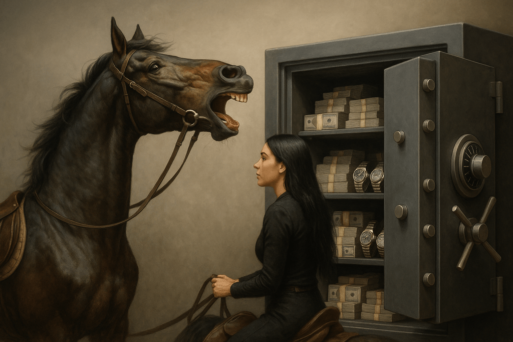 Nathalie Benko ist als Beitragstäterin neben ihrem Mann Rene Benko angeklagt berichtet Wiener Zocker